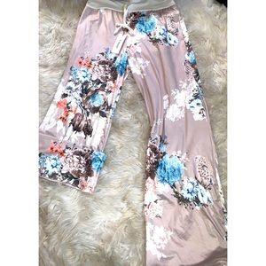 NWT Flowy Lounge Pants- Wide Pant leg